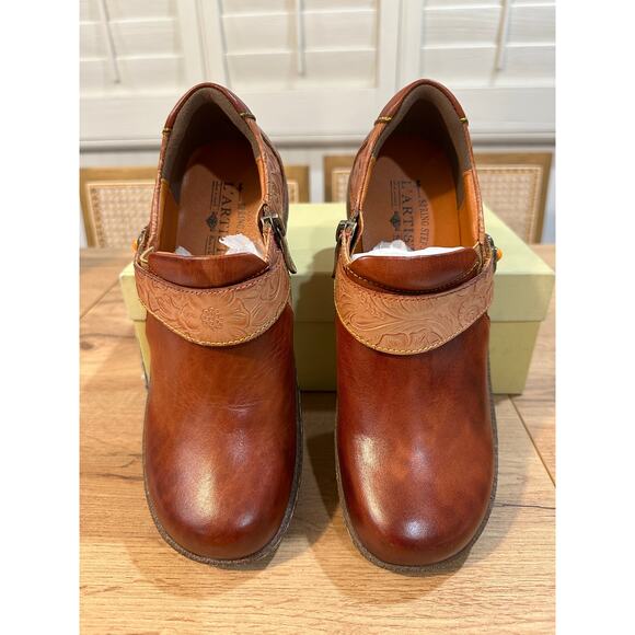 L'Artiste Spring Step Gyarados Slip On Shoes Camel Multi Size 7.5 US 38 EU NIB - Picture 6 of 13